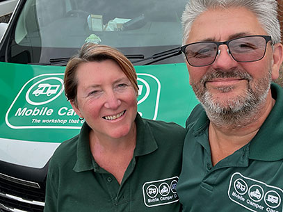Jon Matkin, Lincolnshire mobile caravan appliance engineer