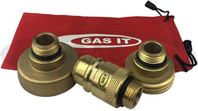 The GasIT Euro adaptor kit